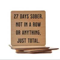 27 Days Sober Coaster - Image 2