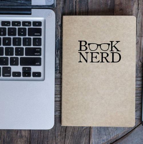 Book Nerd Journal, Travel Size Journal, BagMyGift