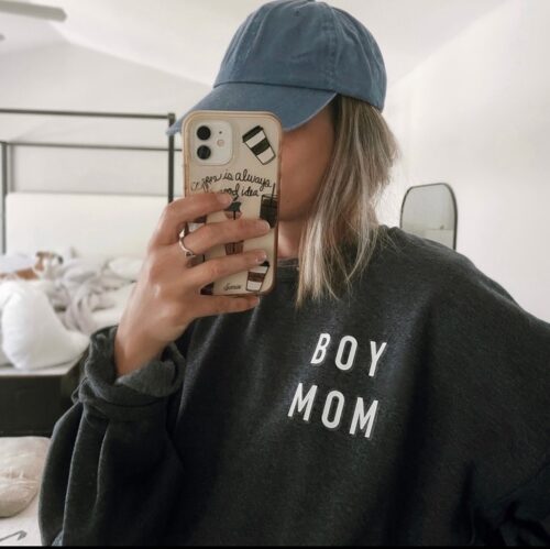 Boy Mom Sweatshirt, For all the boy mamas, BagMyGift