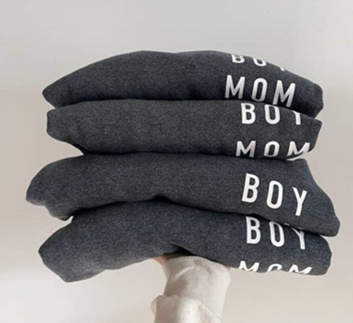 Boy Mom Sweatshirt, For all the boy mamas!,, BagMyGift