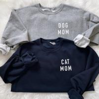 Cat Mom Sweatshirt, For all the cat mamas!,, BagMyGift