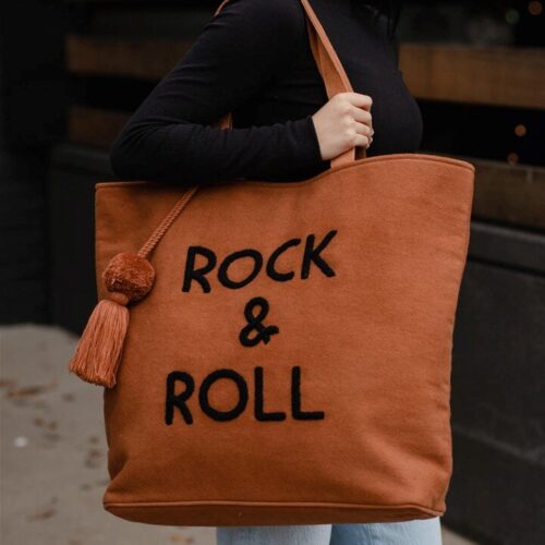 Caramel Rock & Roll Tote., BagMYGift