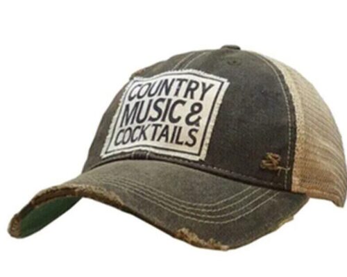 Country Music & Cocktails Trucker Hat, BagMYGift