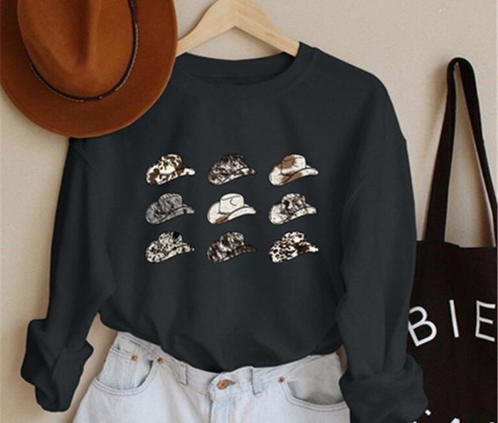 Cowboy Hat Sweatshirt, BagMyGift