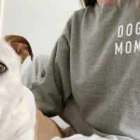 Dog Mom Sweatshirt, Oversized and cozy, BagMyGift