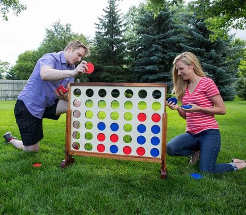 Giant Connect 4 in a Row Yard Game, BagMYGift