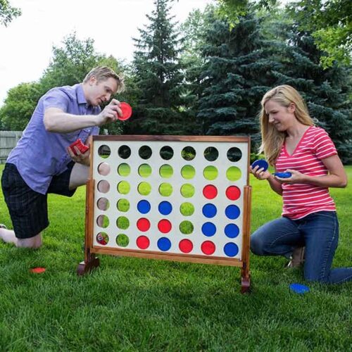 Giant Connect 4 in a Row Yard Game, BagMYGift