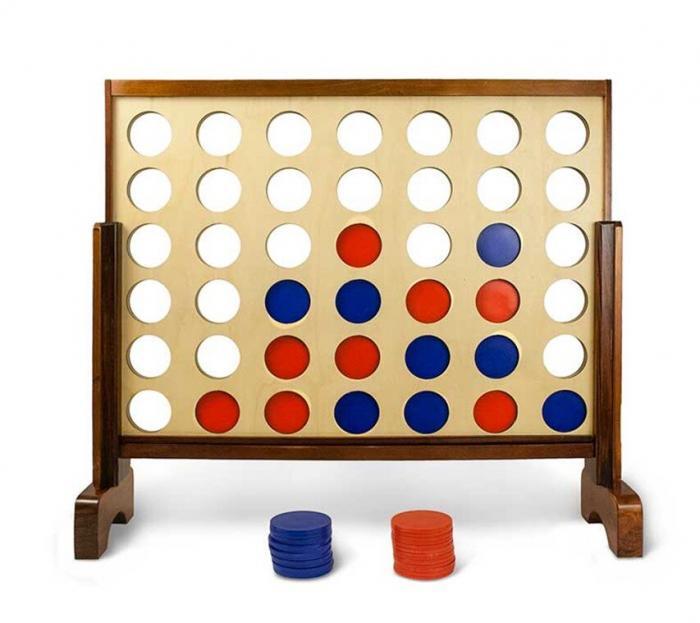 Giant Connect 4 in a Row Yard Game, BagMYGift