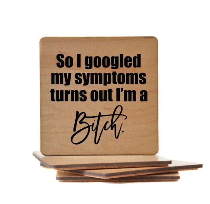 So I Googled my Symptoms Coaster - Image 2