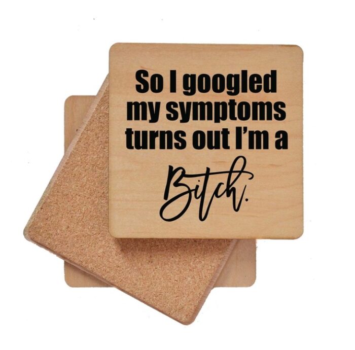 So I Googled my Symptoms Coaster - Image 3