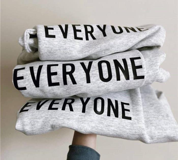 I am not Everyone Sweatshirt, Oversized and cozy, BagMyGift