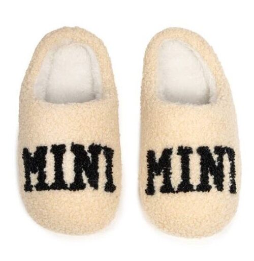 Indoor/Outdoor Slippers – Kids Mini - Cream, BagMyGift