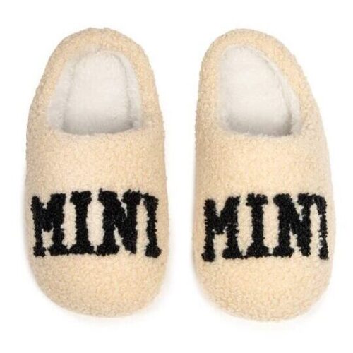 Indoor/Outdoor Slippers – Kids Mini - Cream, BagMyGift