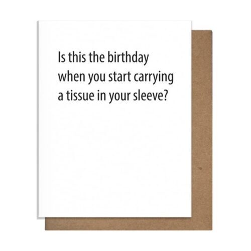 Is this the Birthday – Greeting Card BagMYGift