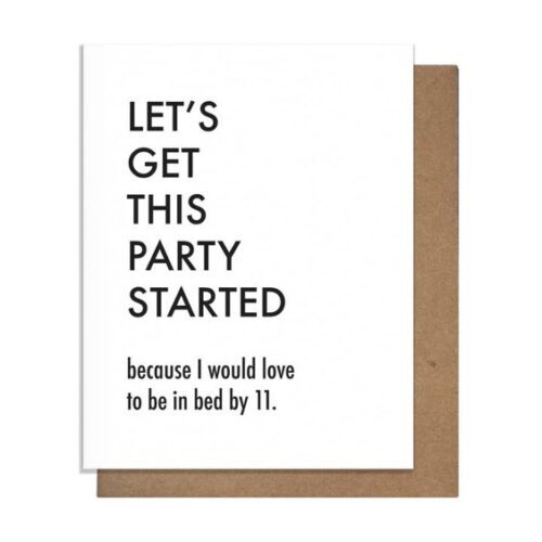 Let’s Get this Party Started – Greeting Card BagMYGift