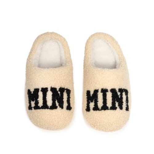 Indoor/Outdoor Slippers – Kids Mini - Cream, BagMyGift