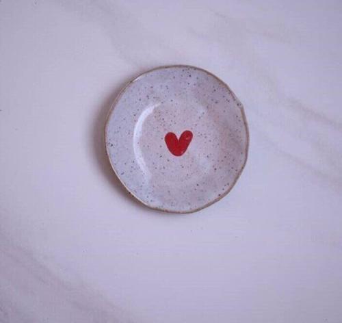 Ring Dish – Red Heart, BagMYGift