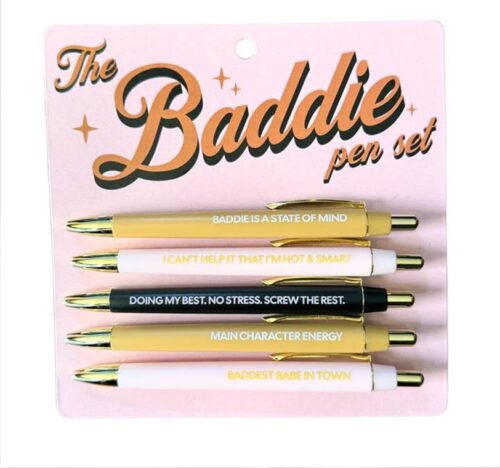 The Baddie Pen Set, BagMyGift