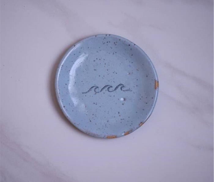 Mini Plate - Waves, BagMyGift