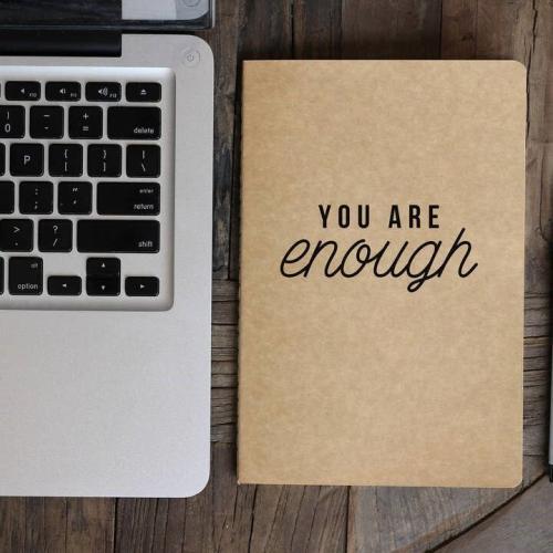 You Are Enough Journal, Travel Journal, BagMYGift