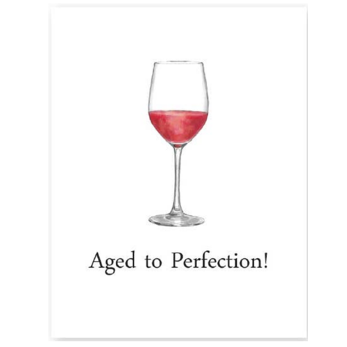 Aged to Perfection Greeting Card BagMYGift