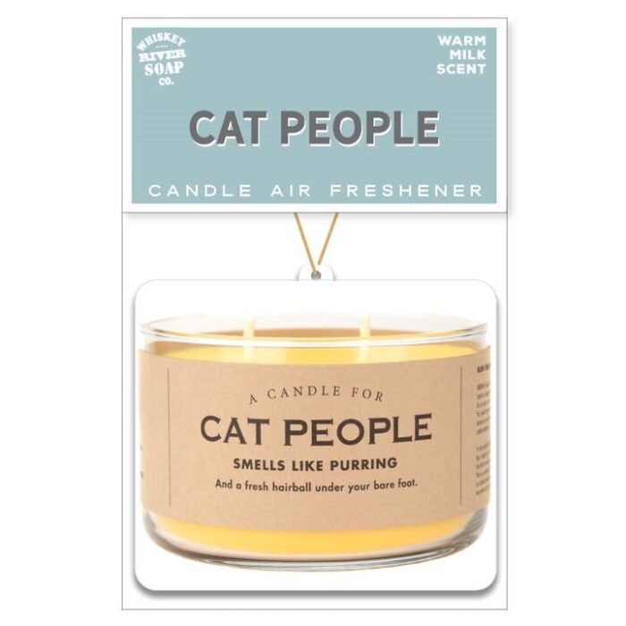 Cat People Air Freshener - Funny Car Air Freshener - Image 2