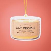 Cat People Air Freshener - Funny Car Air Freshener