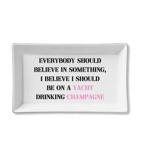 Ceramic Tray – Everybody Should Believe, BagMyGift