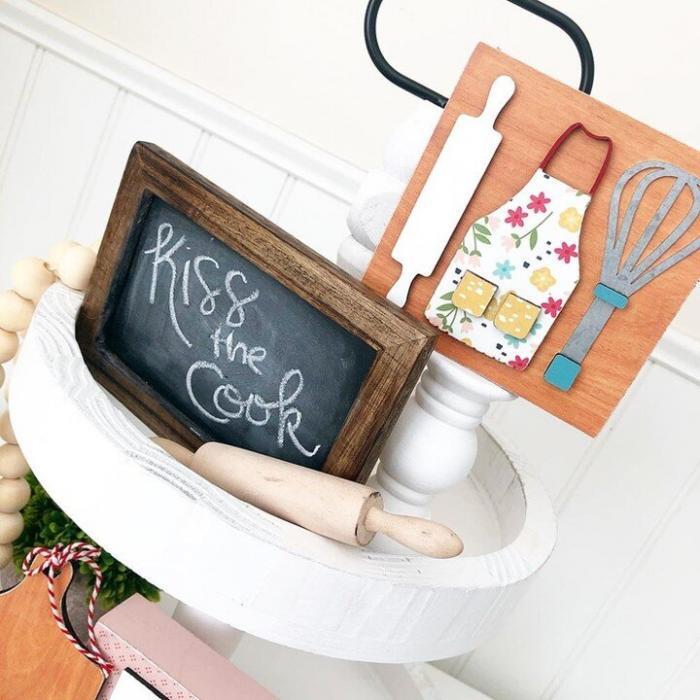 Chalkboard – Tiered Tray Decor, BagMyGift