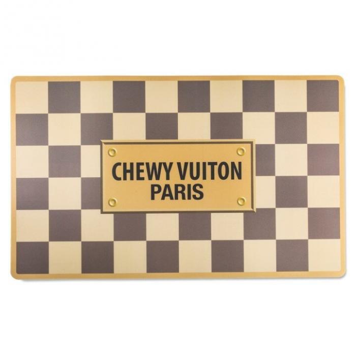 Checker Chewy Vuiton Placemat , BagMYGift