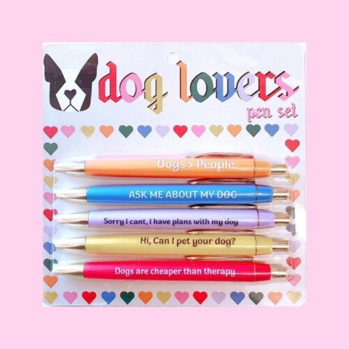 Dog Lover Pen Set, a dogs lover unique gift, BagMyGift