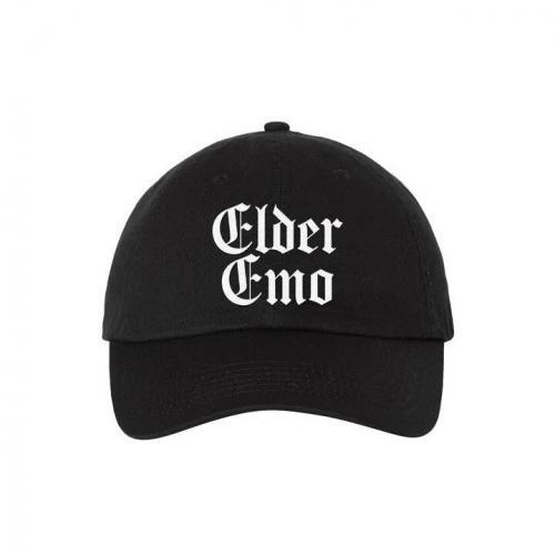 Elder Emo Embroidered Trucker Hat, BagMYGift