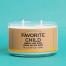 a candle for the favorite child, BagmyGift