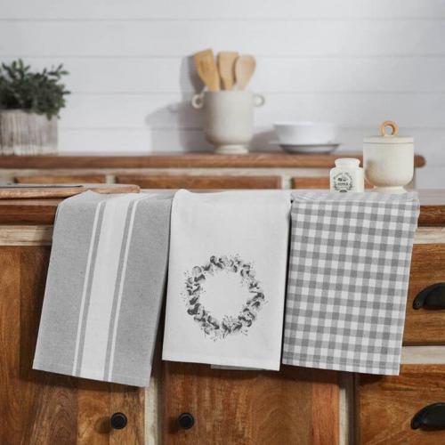 Finders Keepers Eucalyptus Tea Towel Set of 3, BagMyGift