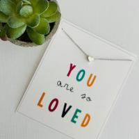 Fun & Meaningful Best Friend Necklace & Funny Card Combo