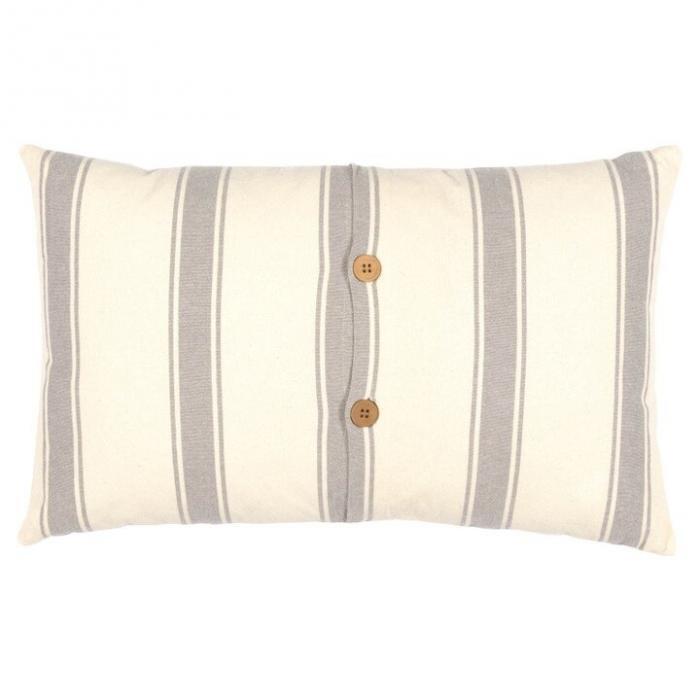 Grace Fabric Wide Stripe Pillow, ,Rustic Christmas , BagMyGift