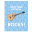 Guitar Greeting Card, BagMYGift