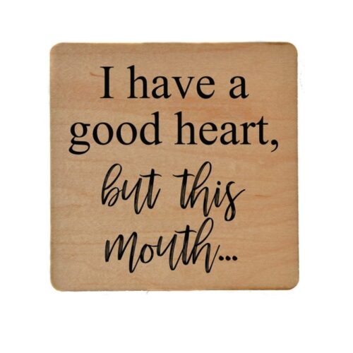 I have a good heart coaster, BagMYGift