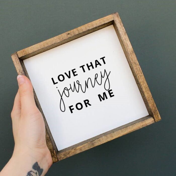 Love that Journey for Me Schitt’s Creek Wall Art