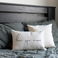 Love you More Pillow