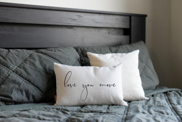 Love you More Pillow