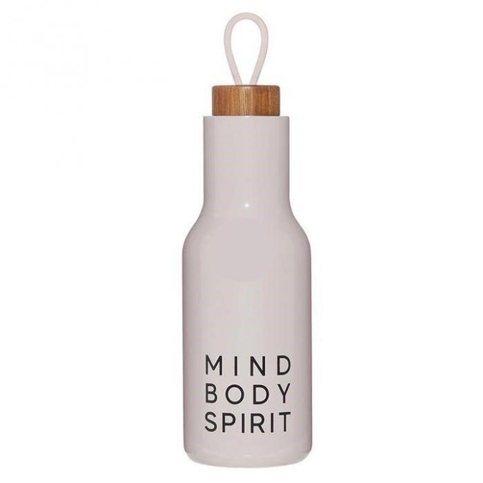 Stainless Steel Water Bottle – Mind Body Spirit, BagMYGift