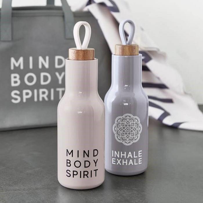 Stainless Steel Water Bottle – Mind Body Spirit - Image 3