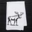 Moose Flour Sack Tea Towel, BagMYGift