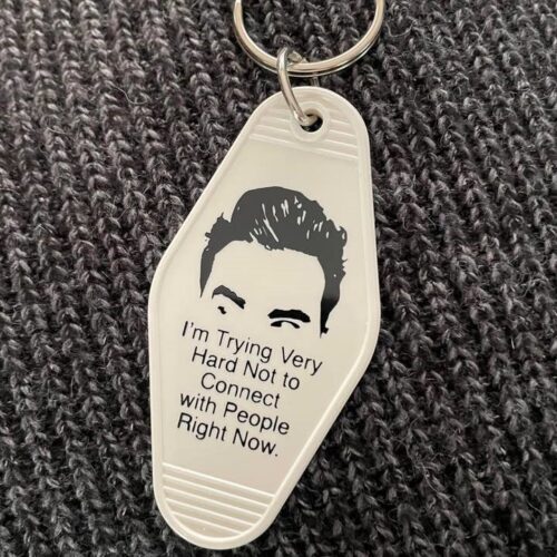 Motel Key Fob – Schitt’s Creek, David, , BagMYGift