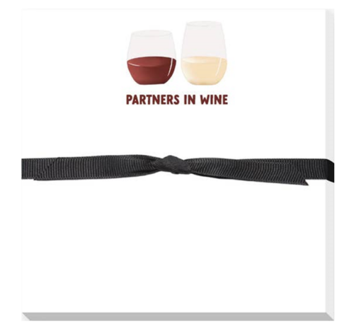 Partners in Wine Notepad, BagMYGift