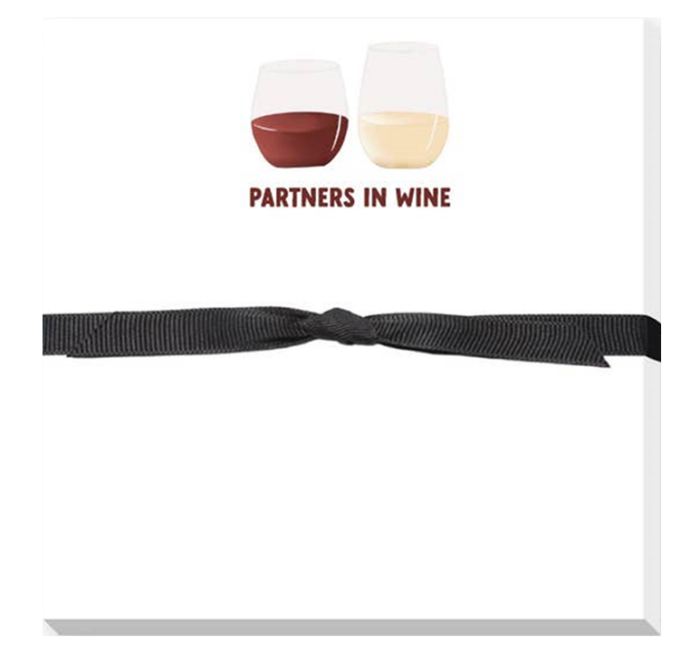 Partners in Wine Notepad, BagMYGift