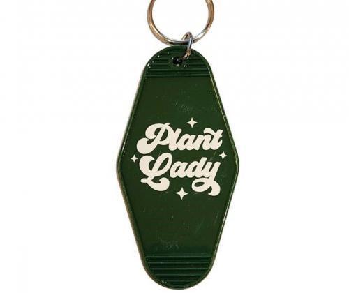 Plant Lady Motel Keychain, BagMYGift