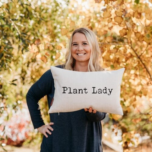 Plant Lady Pillow, BagMyGift