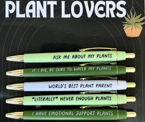 Plant Lovers Pen Set, BagMyGift